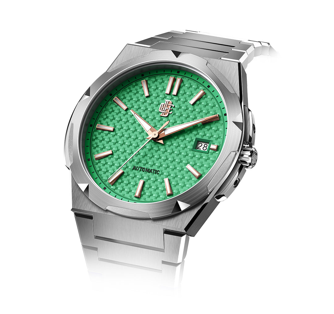 DAVIS ELVIN   MILAN DM01  Green Watch Dial