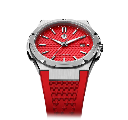 DAVIS ELVIN   MILAN DM01  Red  Strap Watch